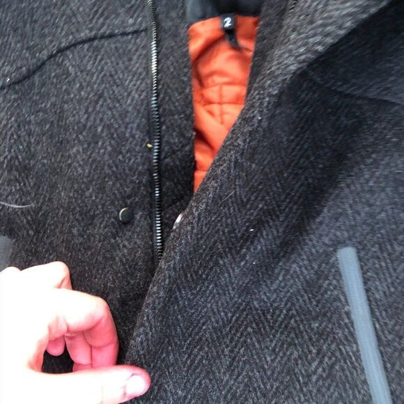 RARE Aether Designer Long Coat Jacket Medium - Picture 12 of 16